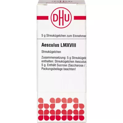 AESCULUS LM XVIII Globulki, 5 g