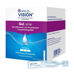 HYLO-VISION Pipety żelowe sinusoidalne jednodawkowe, 60X0,35 ml
