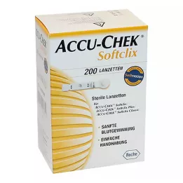ACCU-CHEK Lancety Softclix, 200 szt