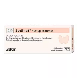 JODINAT 100 μg tabletek, 50 szt