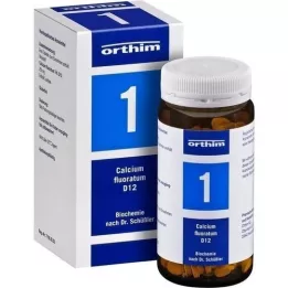 BIOCHEMIE Orthim 1 wapń fluoratum D 12 Tab., 400 szt