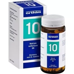 BIOCHEMIE Orthim 10 sodu siarka D 6 tabletek, 400 szt