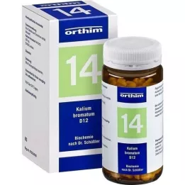 BIOCHEMIE Orthim 14 Bromatum potasu D 12 tabletek, 400 szt