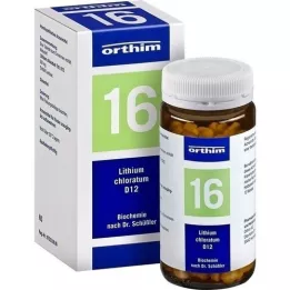 BIOCHEMIE Orthim 16 litowa chloratum D 12 Tab., 400 szt