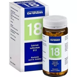BIOCHEMIE Orthim 18 Calcium sulfuratum D 12 tabletek, 400 szt
