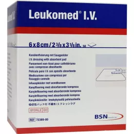 LEUKOMED Plaster dożylny 50 szt