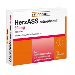 HERZASS-ratiopharm 50 mg tabletki, 100 szt