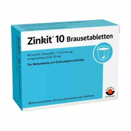 ZINKIT 10 tabletek musujących, 20 szt