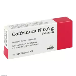 COFFEINUM N tabletki 0,2 g, 20 szt