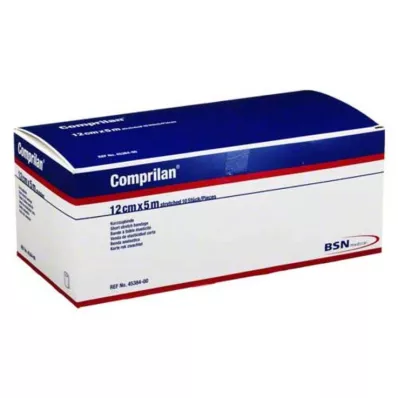 COMPRILAN bandaż elastyczny 12 cm x 5 m, 10 szt COMPRILAN bandaż elastyczny 12 cm x 5 m, 10 szt