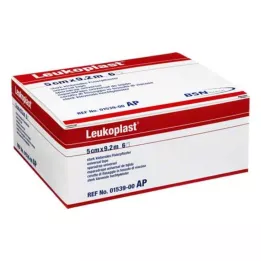 LEUKOPLAST 5 cmx9,2 m, 6 sztuk