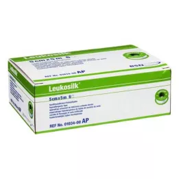 LEUKOSILK 5 cm x 5 m, 6 szt