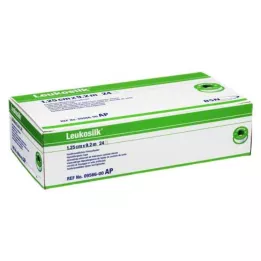 LEUKOSILK 1,25 cmx9,2 m, 24 szt