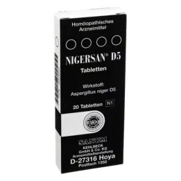 NIGERSAN D 5 tabletek, 20 szt