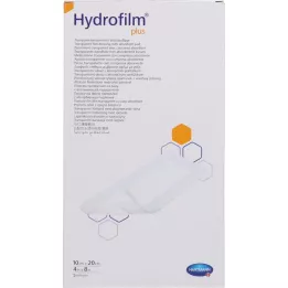 HYDROFILM Plus Bandaż Transparentny 10x20 cm, 5 szt
