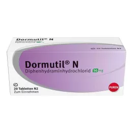 DORMUTIL Tabletki N, 20 szt