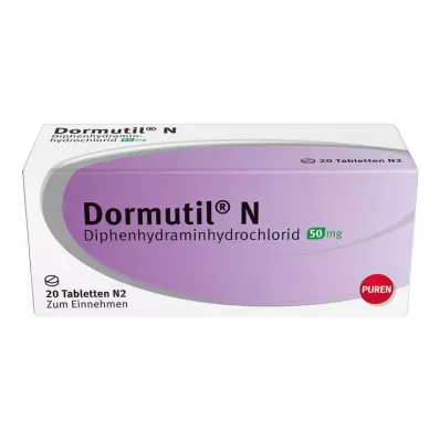 DORMUTIL Tabletki N, 20 szt