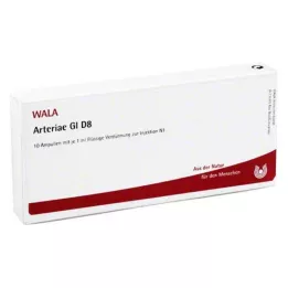 ARTERIAE GL D 8 ampułek, 10X1 ml