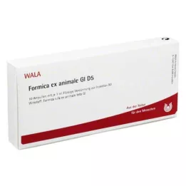FORMICA EX zwierzęce GL D 5 ampułek, 10X1 ml