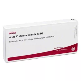 VESPA CRABRO EX zwierzęce GL D 8 ampułek, 10X1 ml