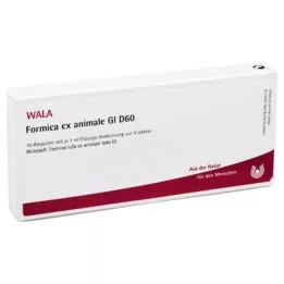 FORMICA EX zwierzęce GL D 60 ampułek, 10X1 ml