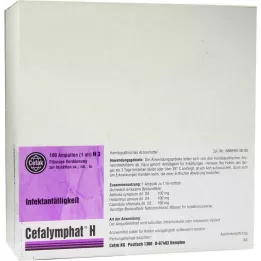 CEFALYMPHAT h ampuls, 100x1 ml