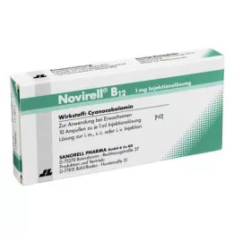 NOVIRELL B12 1 mg Roztwór iniekcyjny, 10x1 ml