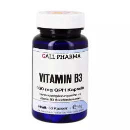 VITAMIN B3 100 mg GPH kapsułki, 60 szt