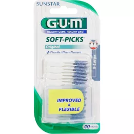 GUM Miękkie typy X-duże, 40 szt