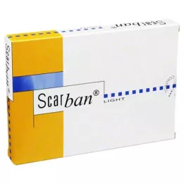 SCARBAN Lekki opatrunek silikonowy 5x7,5 cm, 2 szt