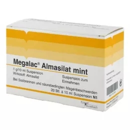 MEGALAC Almasilat zawiesina miętowa, 20X10 ml