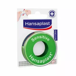 HANSAPLAST Plaster mocujący Sensitive 1,25 cm x 5 m, 1 szt