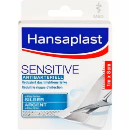 Hansaplast MED wrażliwy brukowy 1mx8cm, 1 szt