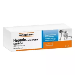 HEPARIN-RATIOPHARM Żel sportowy, 50 g