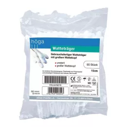 WATTETRÄGER 15 cm z dużą bawełnianą główką, 50 szt
