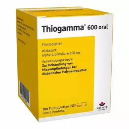 THIOGAMMA 600 tabletek powlekanych doustnych, 100 szt