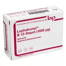 LOPHAKOMP B 12 Depot 1000 μg roztwór do wstrzykiwań, 10X2 ml