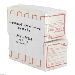 LOPHAKOMP B 12 Depot 1000 μg roztwór do wstrzykiwań, 100X2 ml