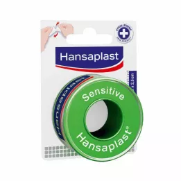 HANSAPLAST Plaster mocujący Sensitive 2,5 cm x 5 m, 1 szt