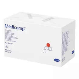 MEDICOMP Kompozyt włókninowy niesterylny 10x20 cm 4-warstwowy, 100 szt