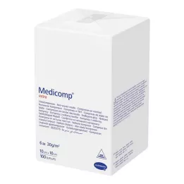MEDICOMP Extra VlieSkomp.unsteril 10x10 cm 6lagig, 100 szt