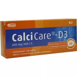 CALCICARE D3 Tabletki do żucia, 50 szt