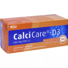 CALCICARE D3 Tabletki do żucia, 100 szt