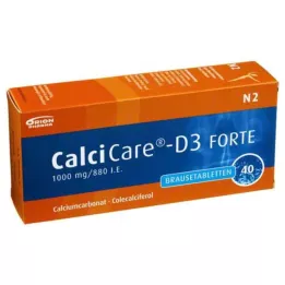 CALCICARE D3 forte tabletki musujące 40 szt