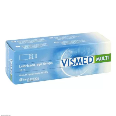 VISMED MULTI Krople do oczu 10 ml VISMED MULTI Krople do oczu 10 ml