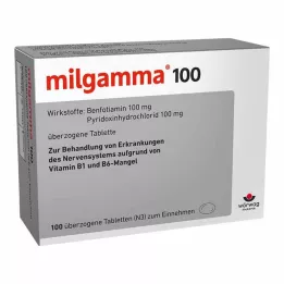 MILGAMMA 100 mg tabletki powlekane, 100 szt