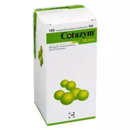 COTAZYM 30 000 peletek opornych na żołądek, 100 szt