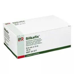 SILKAFIX Zszywki 2,5 cm x 5 m rdzeń tekturowy, 12 szt