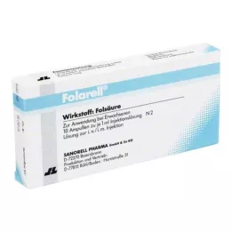 FOLARELL Roztwór iniekcyjny, 10x1 ml