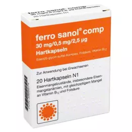 FERRO SANOL komp. Kapsułki twarde z powlekanymi peletkami, 20 szt
